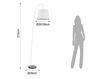Scheme Floor lamp LITTLE SMARTY WHITE F.lli Tomasucci  ILLUMINAZIONE 3065 Contemporary / Modern