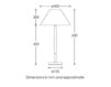Scheme Table lamp Ronni Heathfield 2020 TL-RONN-ABRS-WLNT