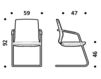 Scheme Armchair ICF Office 2015 25933622 Contemporary / Modern