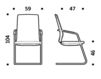 Scheme Armchair 26033633 F28 Gray Scheme Armchair ICF Office 2015 26033633 F28 Contemporary / Modern