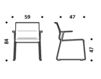 Scheme Armchair ICF Office 2015 3571606 913 Contemporary / Modern