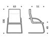 Scheme Armchair ICF Office 2015 1945069 918 Contemporary / Modern