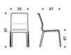 Scheme Chair 3686217 03N Silver Scheme Chair ICF Office 2015 3686217 03N Contemporary / Modern