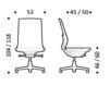 Scheme Chair 26030399 910 Ivory Scheme Chair ICF Office 2015 26030399 910 Contemporary / Modern