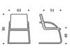 Scheme Armchair ICF Office 2015 1945053 30G Contemporary / Modern