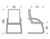Scheme Armchair ICF Office 2015 1945062 434 Contemporary / Modern