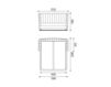 Scheme Bed BROOKLYN. WJ Neue Wiener Werkstaette BEDS WJDBP900 Contemporary / Modern