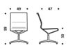 Scheme Chair ICF Office 2015 3684217 08N Contemporary / Modern