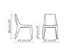 Scheme Chair Tip Toe Bonaldo 2015 SB 54 2 Contemporary / Modern