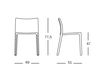 Scheme Chair Magis Spa 2015 SD74 1450 C Contemporary / Modern