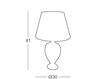 Scheme Table lamp Kolarz Austrolux  0094.70S Contemporary / Modern