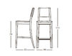 Scheme Bar stool Montbel 2016 01592 Contemporary / Modern