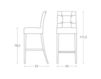 Scheme Bar stool Montbel 2016 01699 Contemporary / Modern