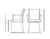 Scheme Armchair Montbel Velvet 01821 Contemporary / Modern