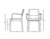 Scheme Armchair Montbel Velvet 01522 Contemporary / Modern