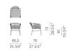 Scheme Terrace chair Cappellini 2016 LK_1A Contemporary / Modern
