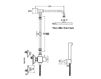 Scheme Shower fittings  Flamant RVB 4032.11.65 Contemporary / Modern