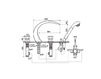 Scheme Bath mixer Flamant RVB 4030.14.70 Contemporary / Modern