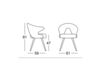 Scheme Armchair You Scab Design / Scab Giardino S.p.a. 2017 2803 Contemporary / Modern