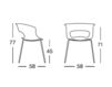 Scheme Armchair MISS B POP Scab Design / Scab Giardino S.p.a. 2017 2686 Contemporary / Modern