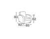 Scheme Сhair ETOILE IDP Romantic 1033 Art Deco / Art Nouveau