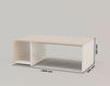 Scheme Coffee table Tecnos 2017 896200 Minimalism / High-Tech