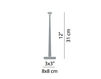 Scheme Table lamp STARLED LIGHT Luceplan by gruppo Calligaris Classico 1D400L000000 Contemporary / Modern