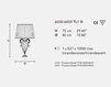Scheme Table lamp Masiero Classica PRIMADONNA TL1P G01 Classical / Historical 