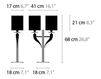 Scheme Table lamp Ilfari Loving Arms 11670 Contemporary / Modern