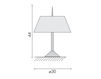 Scheme Table lamp Grupo B.Lux Deco JULIETA Table lamps Contemporary / Modern