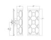 Scheme Bracket Fine Art Lamps Allegretto 816850GU Contemporary / Modern