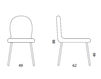 Scheme Chair Adrenalina B4 B4 armchair Contemporary / Modern