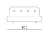 Scheme Bed Track-letto Nube 2013 211003 Contemporary / Modern