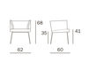 Scheme Chair Illy Nube Marco Corti 125001f Contemporary / Modern