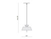 Scheme Light JULIETA 1 white Scheme Light Grupo B.Lux Deco JULIETA 1 Contemporary / Modern