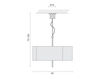 Scheme Light Grupo B.Lux Deco MAITE Suspension lamps Contemporary / Modern