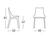 Scheme Chair Scab Design / Scab Giardino S.p.a. Marzo 2805 FN 183 Contemporary / Modern