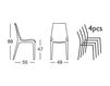 Scheme Chair Scab Design / Scab Giardino S.p.a. Marzo 2652 183 Contemporary / Modern