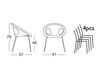 Scheme Armchair DROP 4 LEGS Scab Design / Scab Giardino S.p.a. Marzo 2682 81 Contemporary / Modern