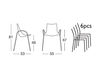 Scheme Armchair Scab Design / Scab Giardino S.p.a. Novita Comfort 2267 201 1 Contemporary / Modern