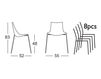 Scheme Chair Scab Design / Scab Giardino S.p.a. Sedute Design 2272 214 Contemporary / Modern