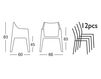Scheme Terrace chair Scab Design / Scab Giardino S.p.a. Marzo 2320 15 Contemporary / Modern