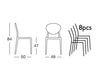Scheme Chair Scab Design / Scab Giardino S.p.a. Marzo 2315 40 Contemporary / Modern