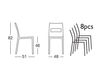 Scheme Chair Scab Design / Scab Giardino S.p.a. Novita Comfort 2275 11 Contemporary / Modern