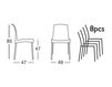 Scheme Chair Scab Design / Scab Giardino S.p.a. Marzo 2097 Contemporary / Modern