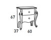 Scheme Nightstand Unique Vogue Panther Comodino 3 Classical / Historical 