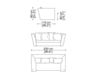 Scheme Sofa Erba Italia srl Unipersonale 2012 Atollo 230 Contemporary / Modern
