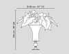 Scheme Vase Phalenopsis VGnewtrend Home Decor 1141344.95 Contemporary / Modern
