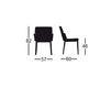 Scheme Chair Concord Capdell 2010 522UM Contemporary / Modern