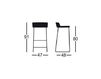 Scheme Bar stool Concord Capdell 2010 529V Contemporary / Modern
